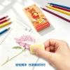 Honey Bear Erasable Colored Lead Self-Standing Display Box Plastic colored Lead Eco-friendly Triangular colored Lead 12/24/36 colors Cross-border Specification image